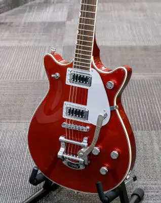 Store Special Product - Gretsch Guitars - G5232T Electromatic Double Jet FT with Bigsby, Laurel Fingerboard - Firestick Red